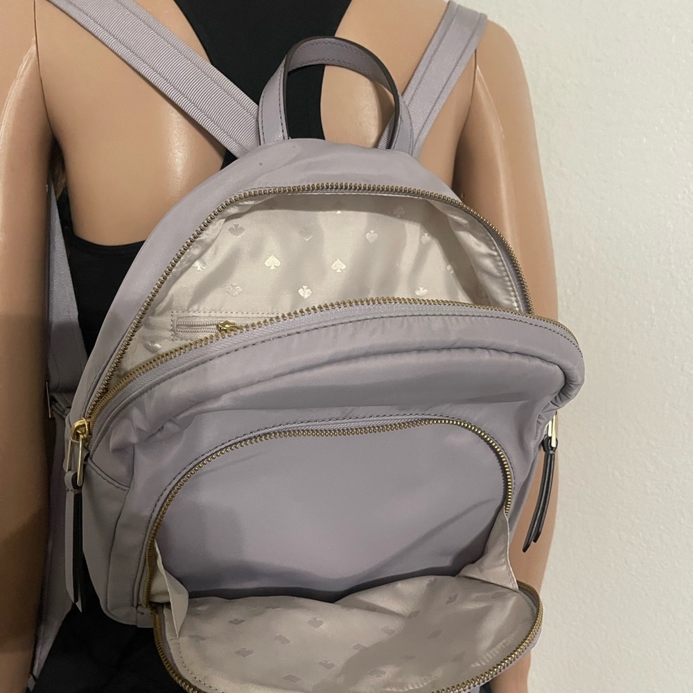 Kate Spade ♠️ New York Consellblu Medium Backpack Dawn Nylon bag - Picture 10 of 16